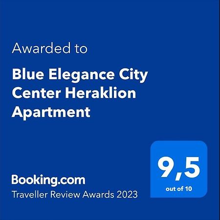 Blue Elegance City Center Heraklion Apartment Esterno foto